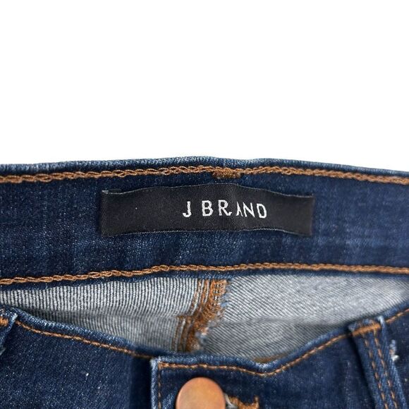 J. Brand skinny leg pure dark wash midrise jeans size 28 - Picture 7 of 10